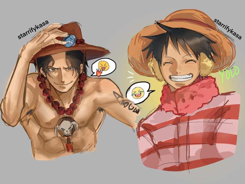 #onepiece#onepiecefanart#portgasdace#monkeydluffy