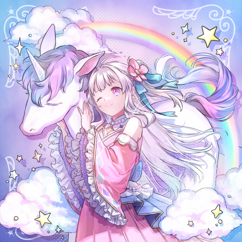 #女の子#オリジナル#創作#年賀状2026