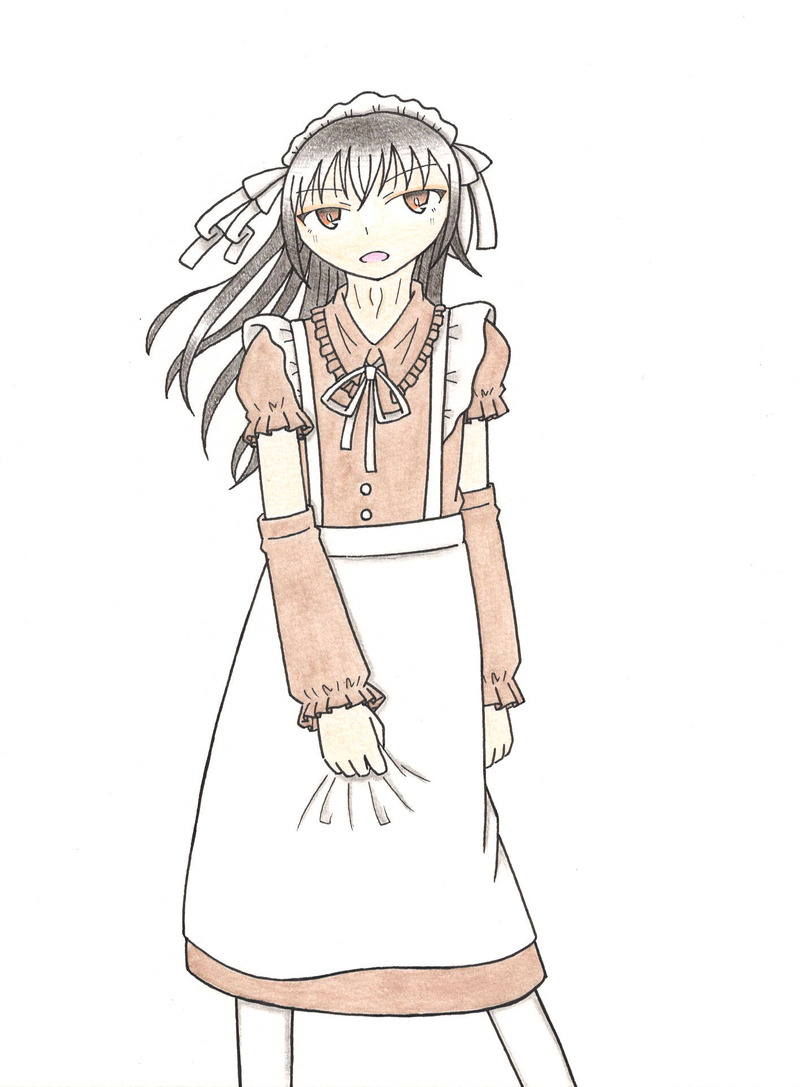 #お題イベント#バレンタイン#オリジナル#メイド服