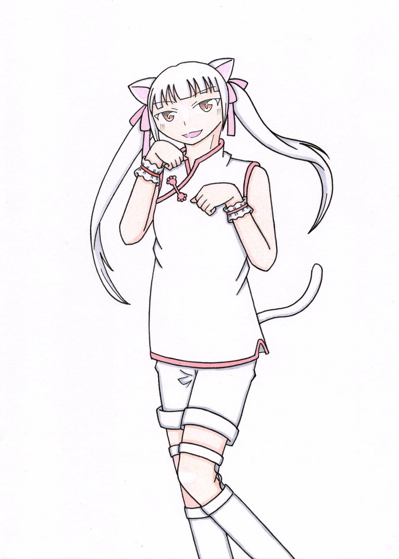 #オリジナル#猫の日#ツインテール