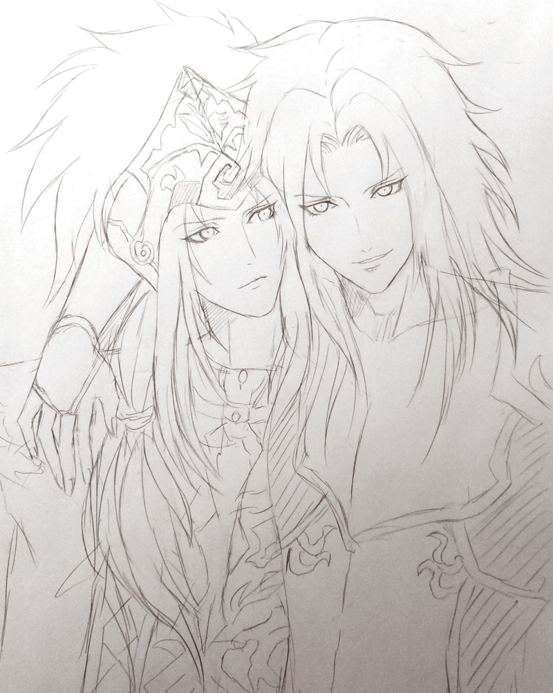 #オリキャラ#男#創作#アナログ#シャーペン