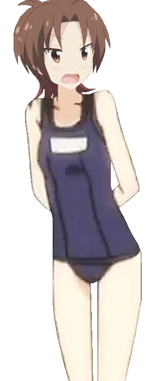 #スク水#スクール水着#桐谷ゆず#スクール水着/紺#ピコチャイルドストライク