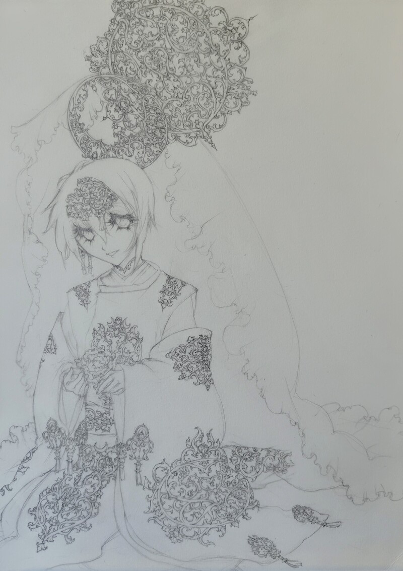 #刀剣乱舞#三日月宗近#悲伝#刀ステ#白三日月