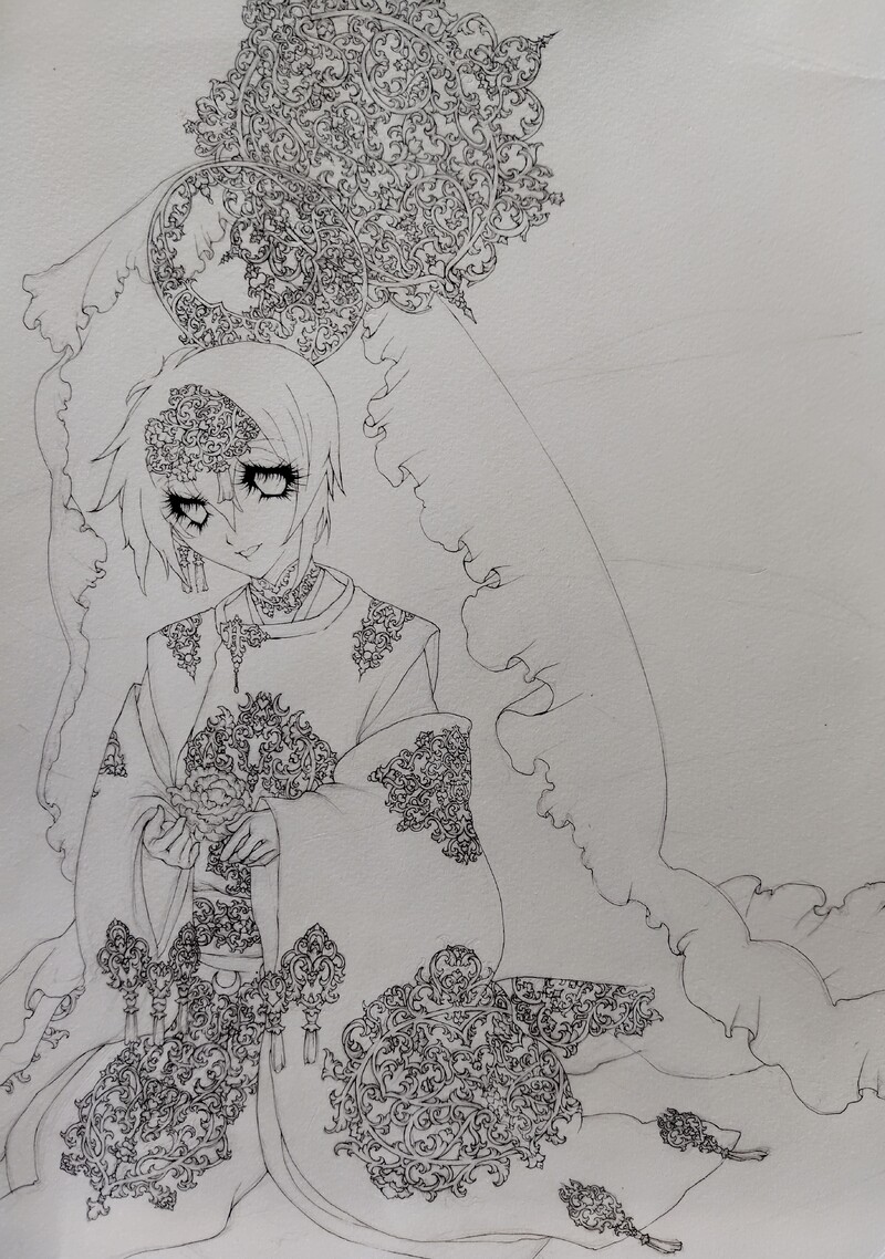 #刀剣乱舞#三日月宗近#白三日月#悲伝