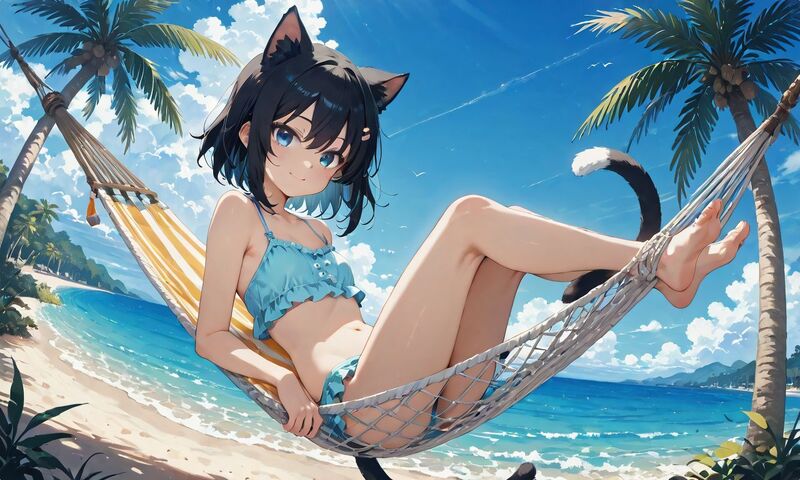 #AIイラスト#ケモミミ