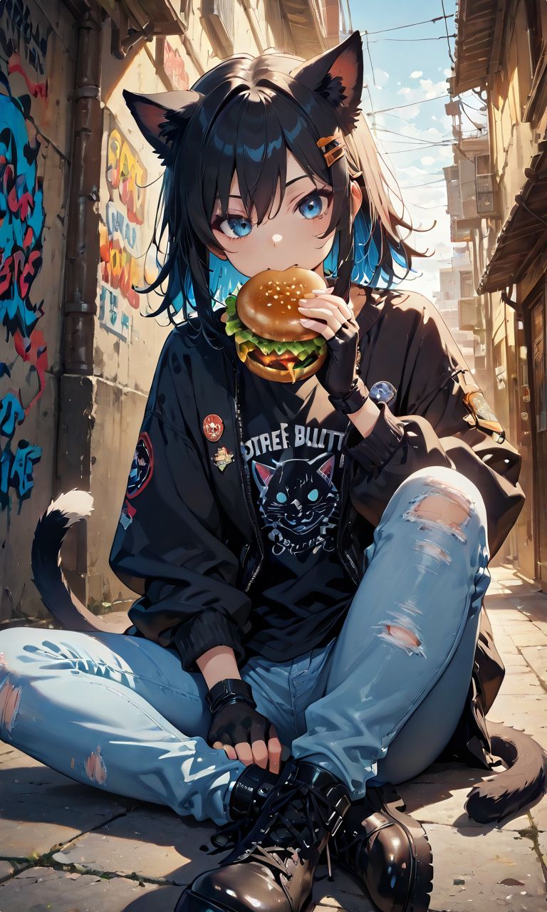 #AIイラスト#ケモミミ