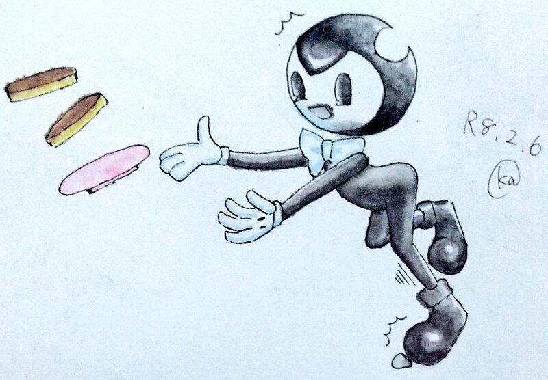 #Bendy#illustration#イラスト#ベンディ