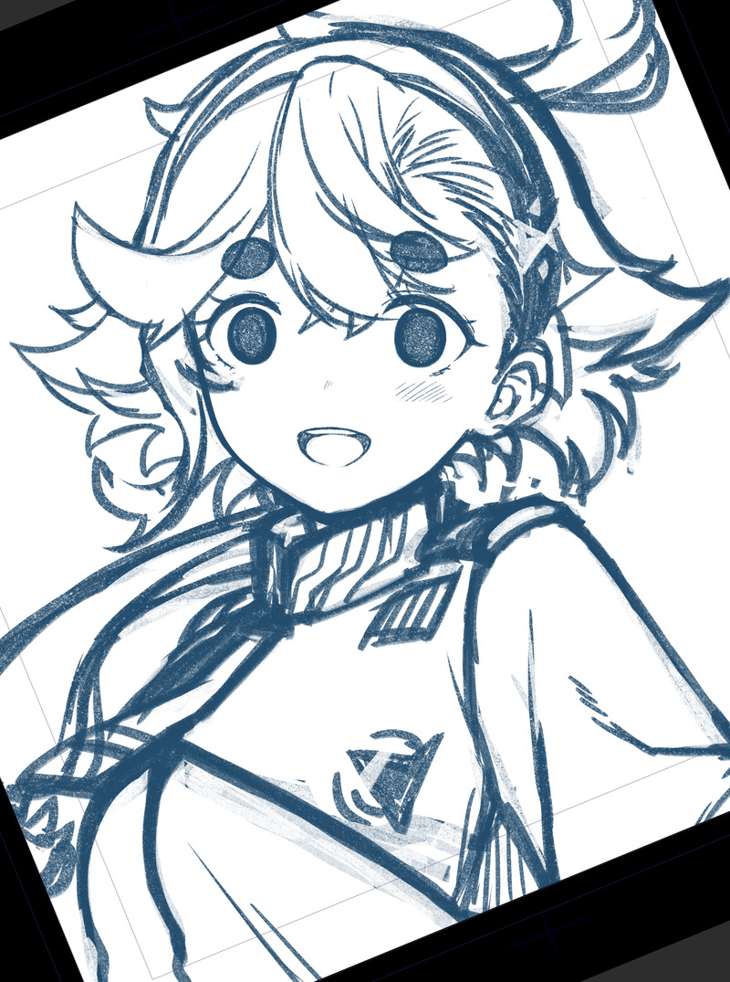 #スレッタ#水星の魔女#ラフ