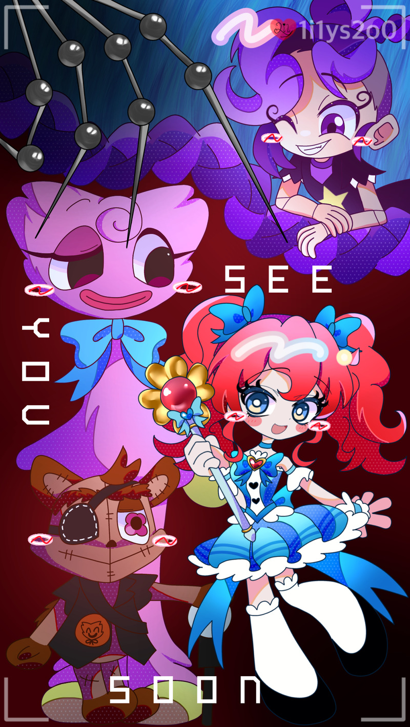 #PoppyPlaytime#lilylovebraids#kissymissy#poppyplaytimechapter5