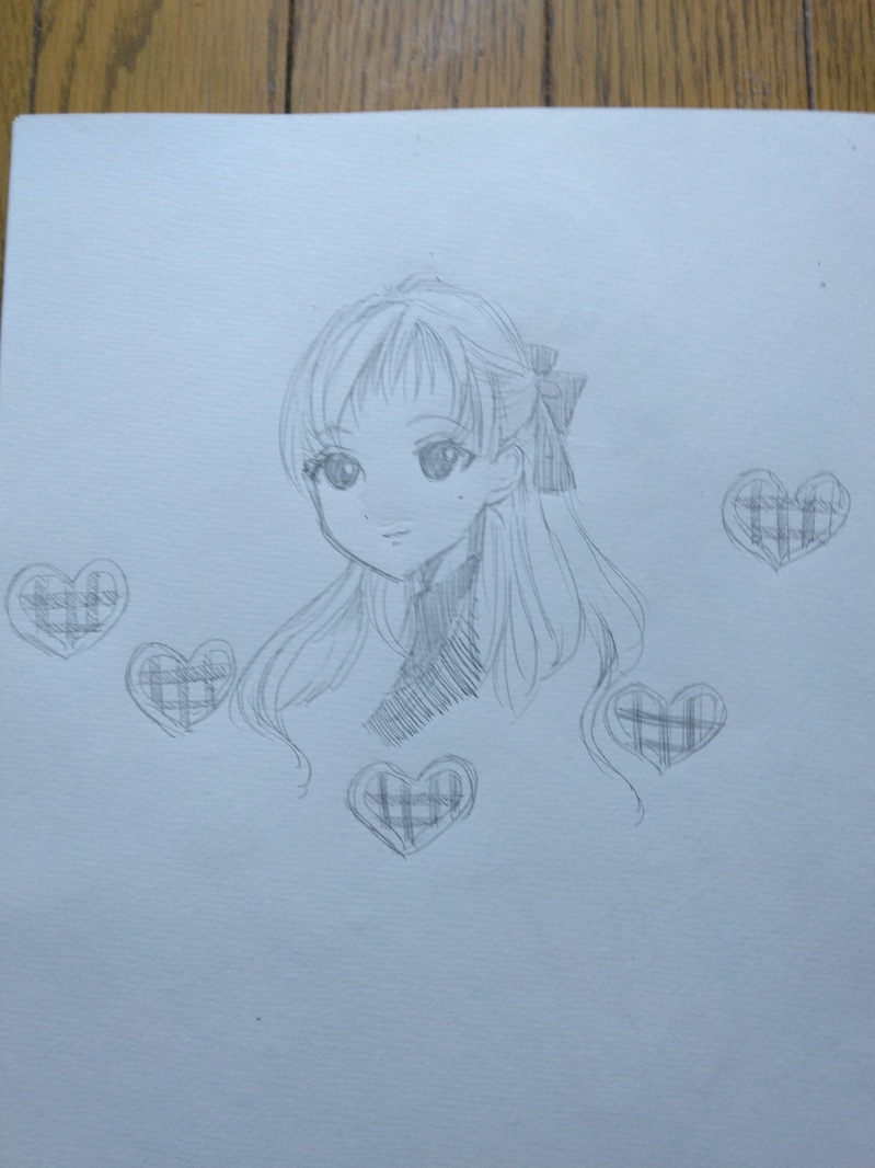 #オリジナル#落書き#アナログ#女の子