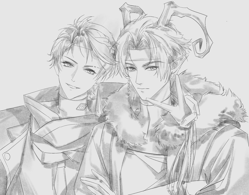 #約稿展示#不是我画的#物华弥新车水马龙#车龙