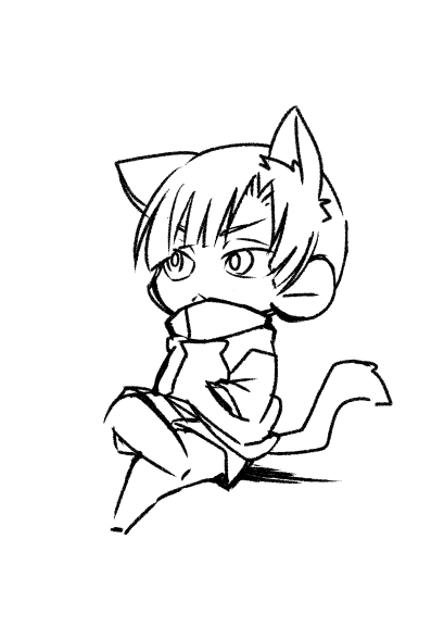 ##ハイキュー!!##白布賢二郎##ケモ耳