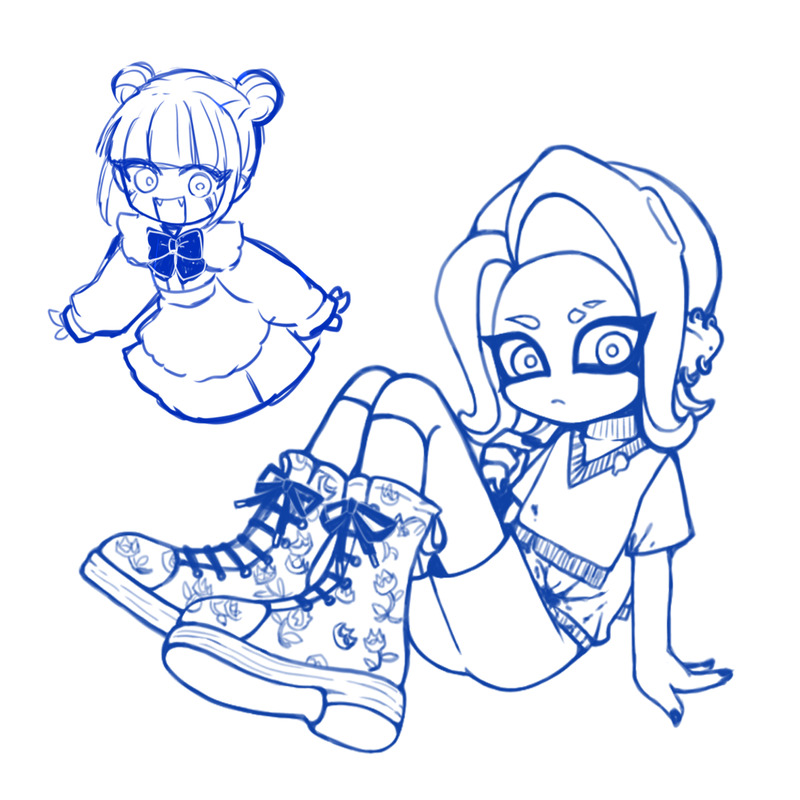 ##うちのこ##あんへる##MH自キャラ##マイタコ