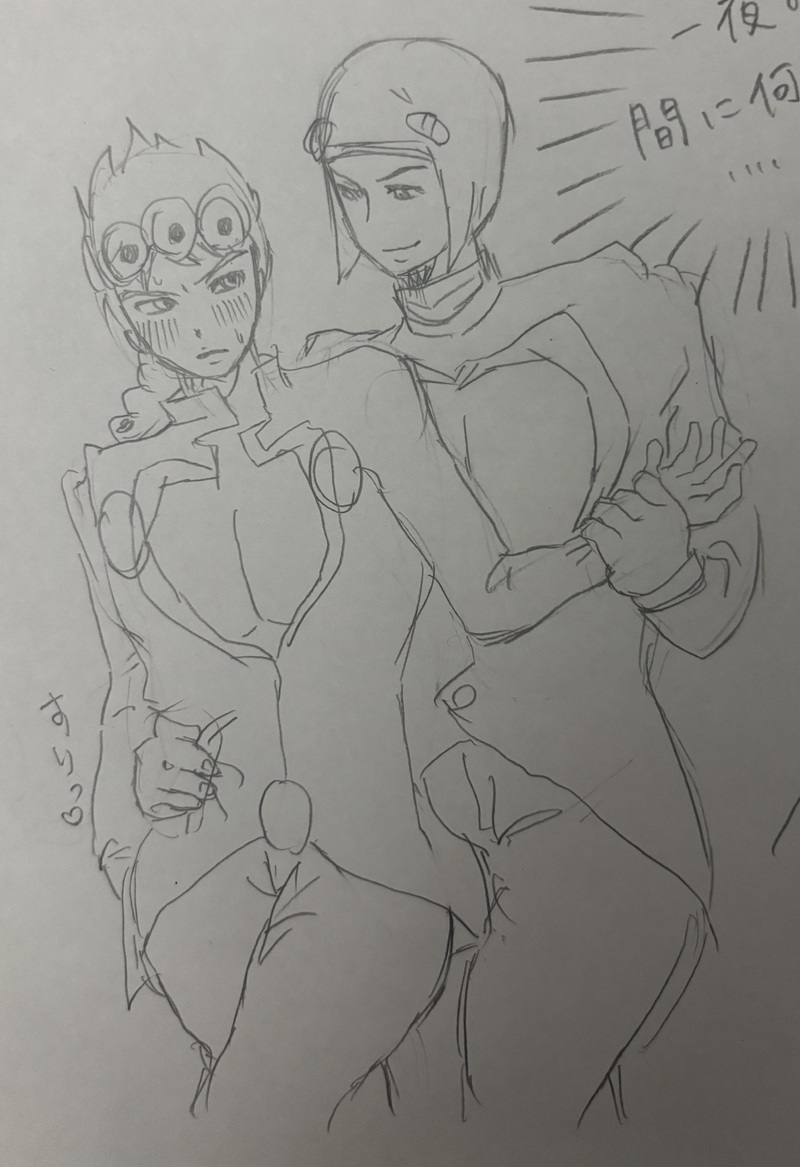 #ブチャジョル#ブチャラティ#ジョルノ#アバッキオ#フーゴ