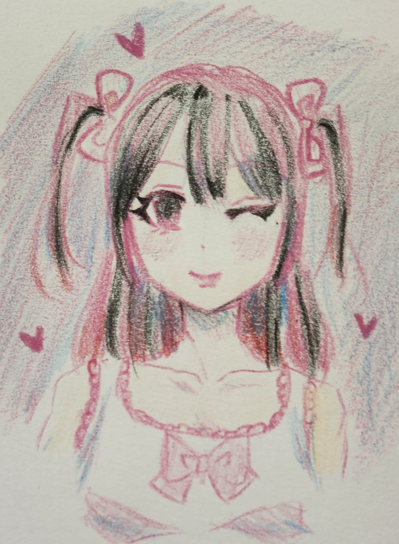 #ピンク#女の子#リボン