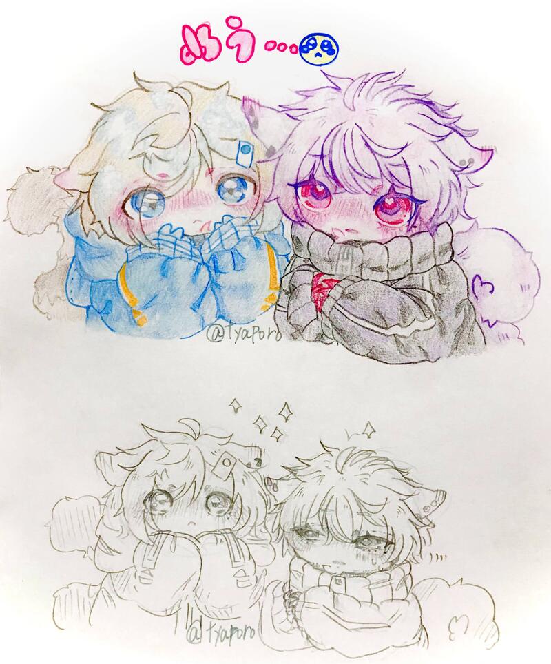 ##にじけも##けものわ#KuzuArt_R#密かな絵