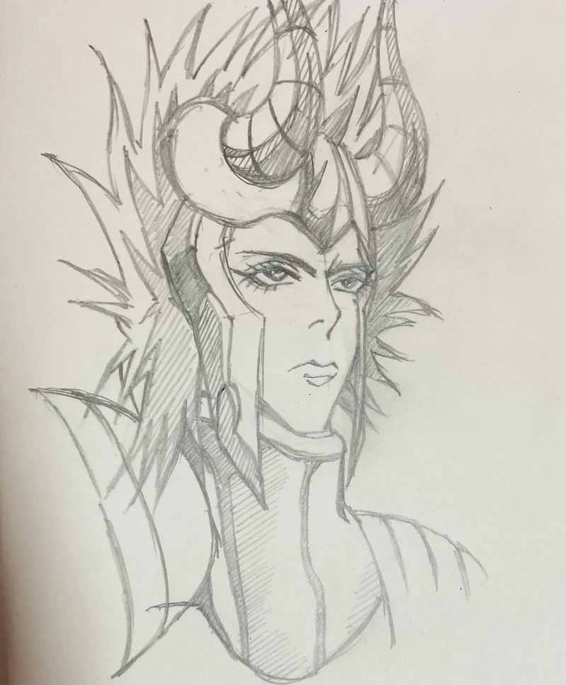 #聖闘士星矢（腐）#アナログイラスト