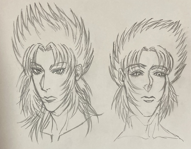 #アナログイラスト#聖闘士星矢（腐）