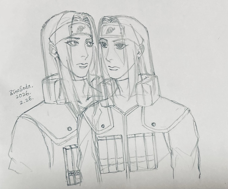 #アナログイラスト#ナルト腐