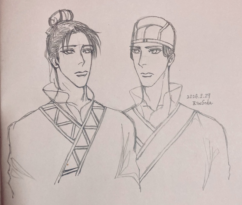 #アナログイラスト#彩雲国物語（腐）