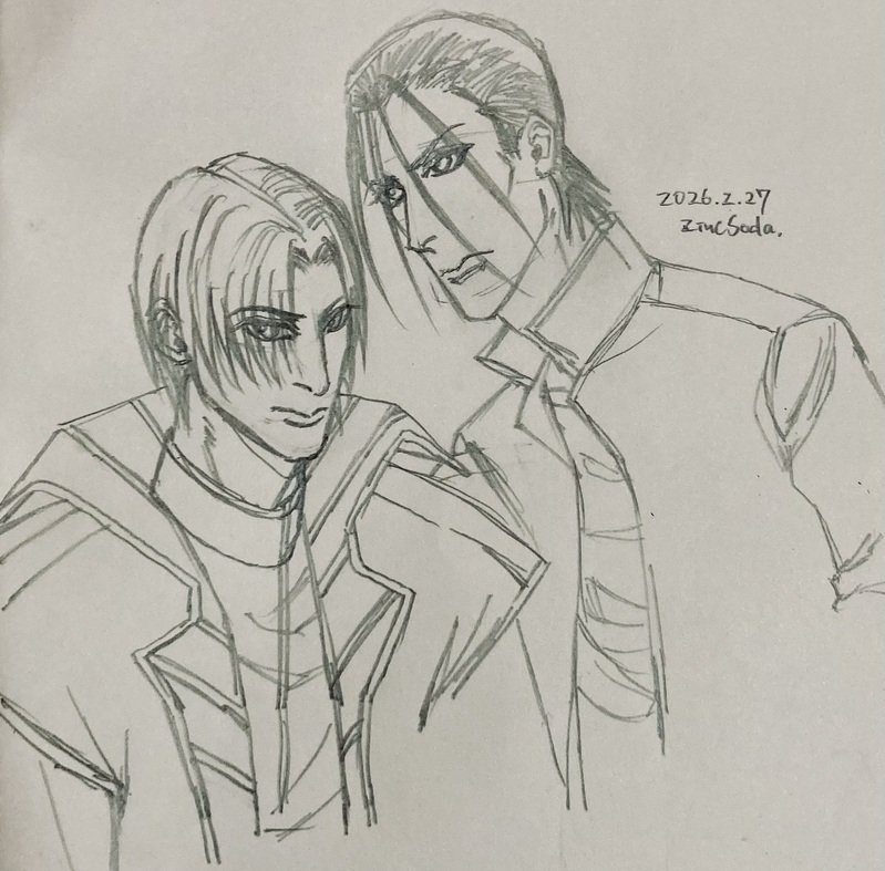 #アナログイラスト#るろうに剣心（腐）