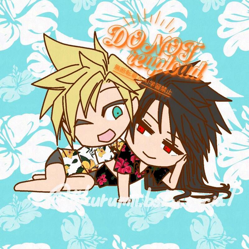 #ヴィンクラ#クラウド・ストライフ#ヴィンセント・ヴァレンタイン#ファイナルファンタジー7