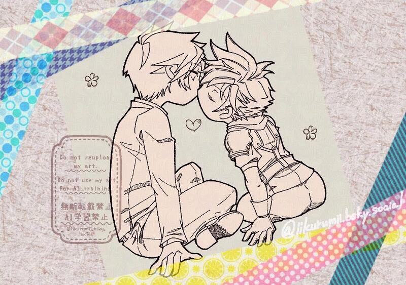 #ヴィンクラ#ヴィンセント・ヴァレンタイン#クラウド・ストライフ