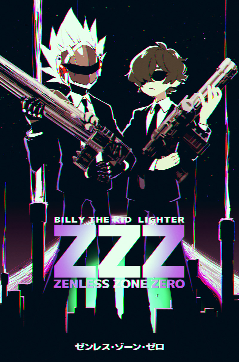 #ゼンレスゾーンゼロ#ビリー・キッド#ライト#LighterZZZ#パロディ