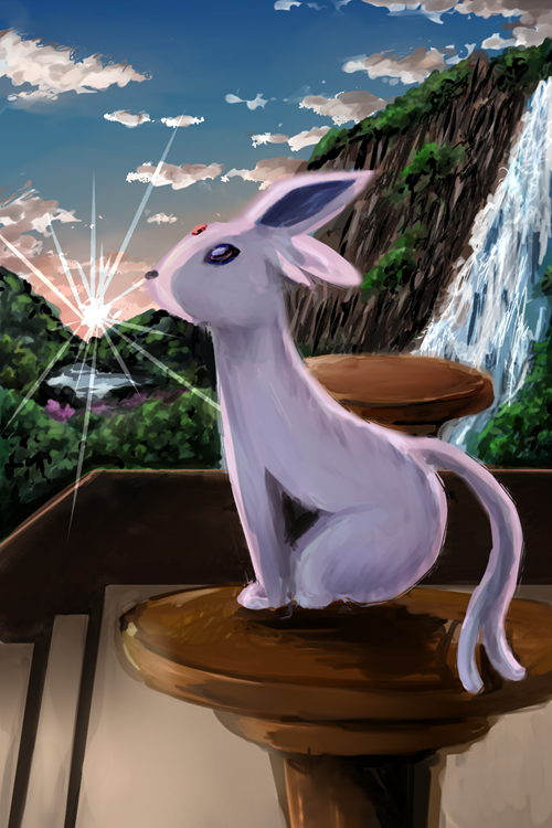 #ポケモン#ブイズ#エーフィ