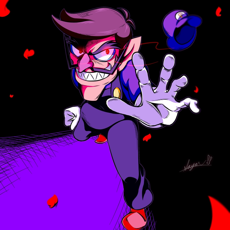 #ワルイージ#waluigi