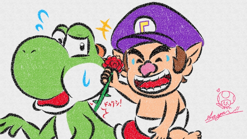 #ヨッシー#ワルイージ#Yoshi#Waluigi