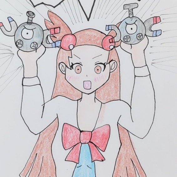 #ポケモンHGSS#ミカン#ポケモンファンアート#コイル#メイド服