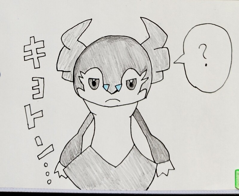 #ポケモンイラスト#ポケモンファンアート#イエッサン#バレンタインイラスト#ポケモン剣楯