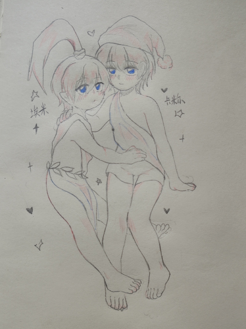 #卡埃#凹凸世界#手绘#绘画