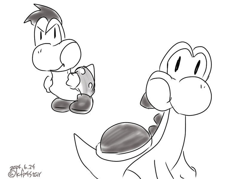 ##ペーパーマリオ##二次創作