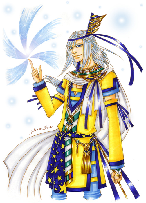 #創作#エジプト神話#アナログイラスト#コピック#サインペン