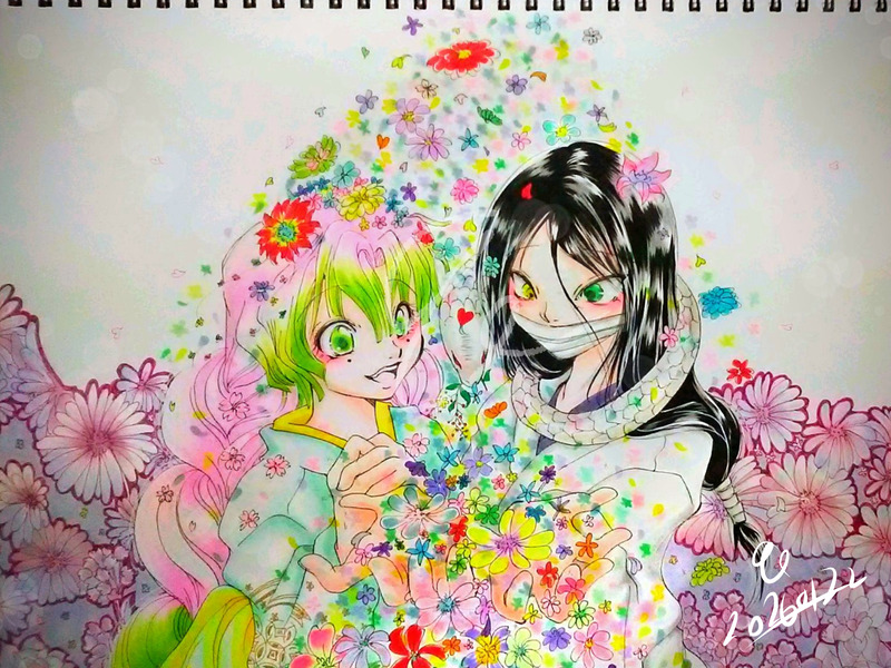 #伊黒小芭内#鬼滅の刃ファンアート#鬼滅の刃##幼おばない