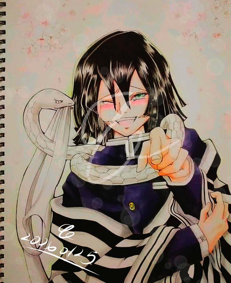 #伊黒小芭内#鬼滅の刃#鬼滅の刃ファンアート##伊黒小芭内