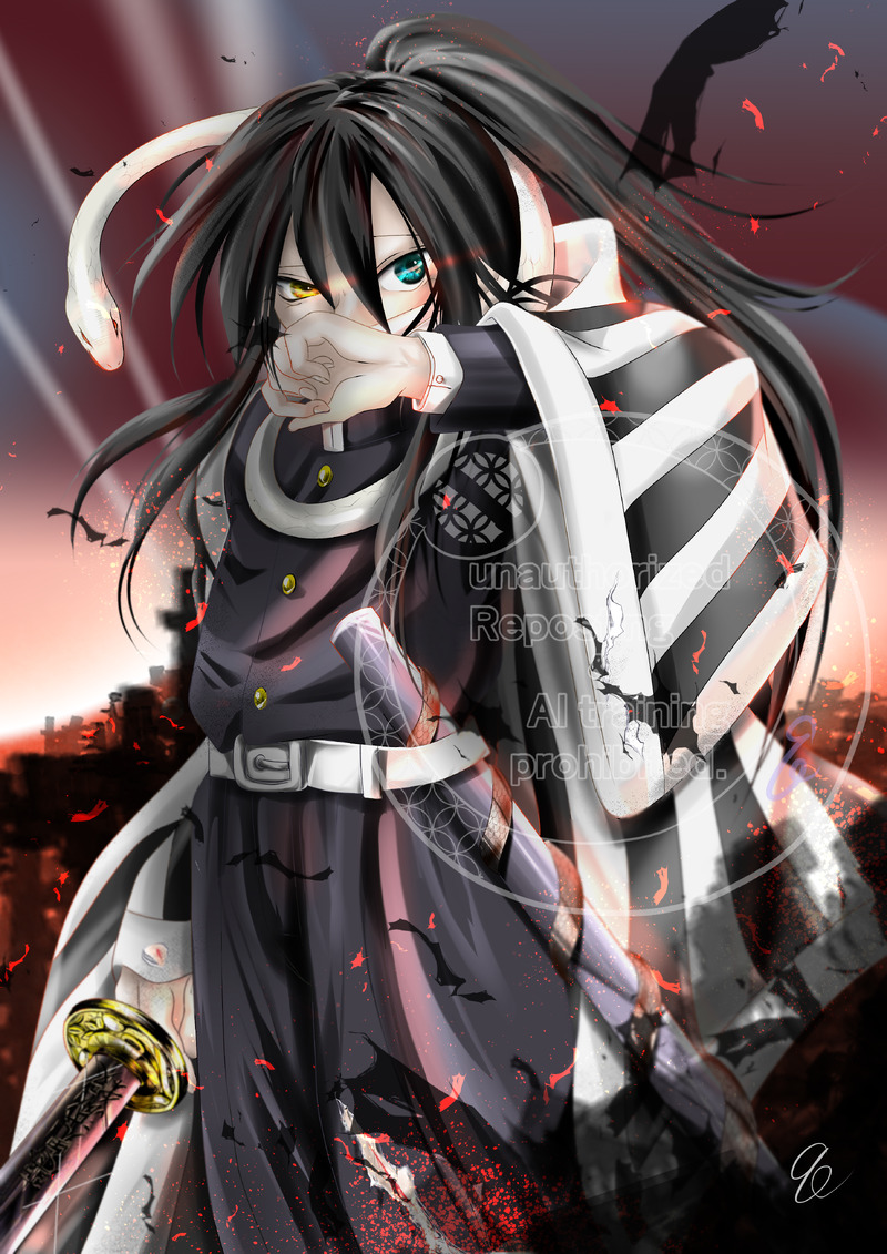 #鬼滅の刃#鬼滅の刃ファンアート#伊黒小芭内##伊黒小芭内