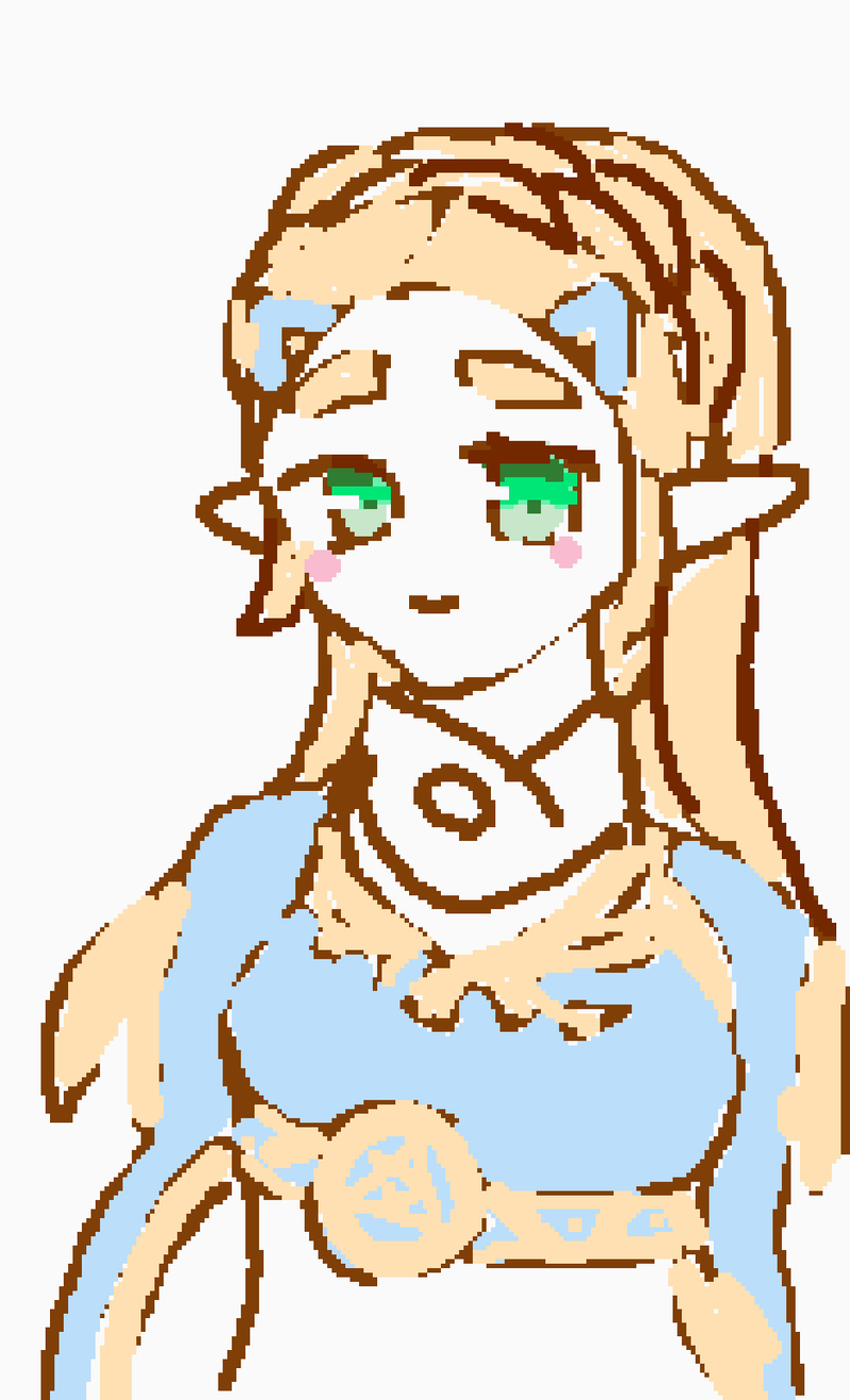 #指描き#ゼルダ姫#BotW