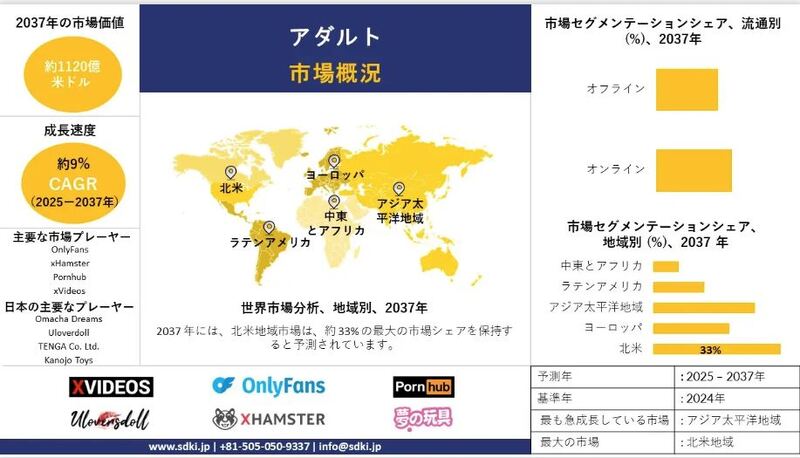 #アダルト市場産業調査#アダルト市場産業分析#アダルト市場産業レポート