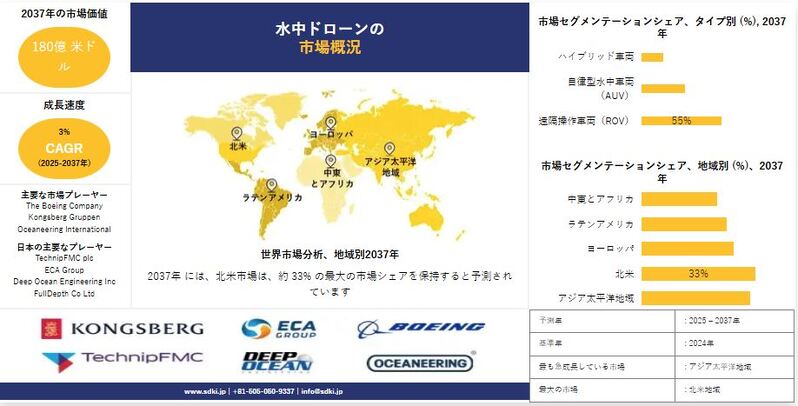 #水中ドローン産業調査#水中ドローン産業分析#水中ドローン産業レポート