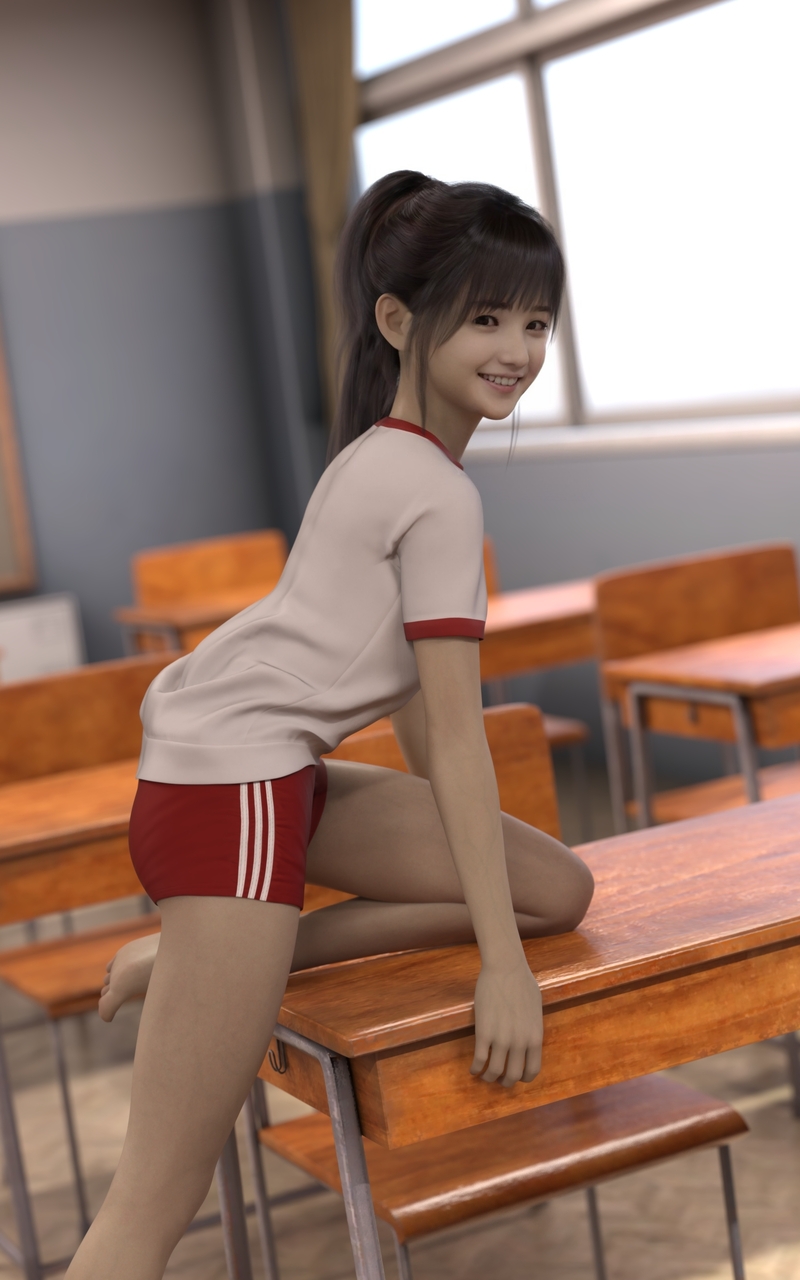 #DazStudio#3DCG#少女#オリジナル#Photoreal