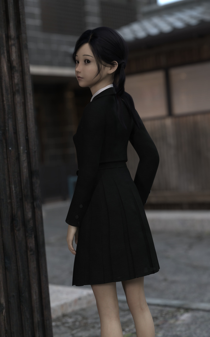 #DazStudio#3DCG#少女#オリジナル#Photoreal