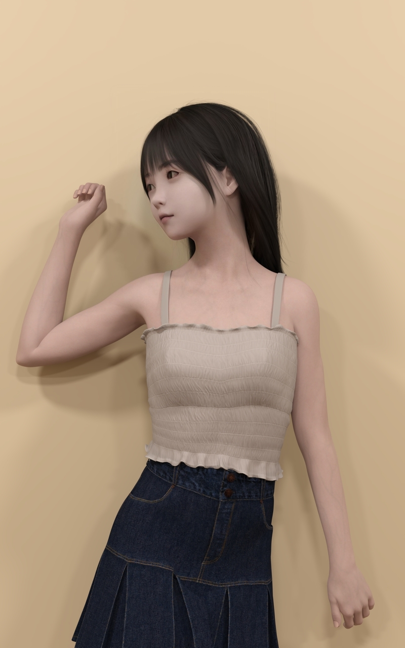 #DazStudio#3DCG#少女#オリジナル#Photoreal