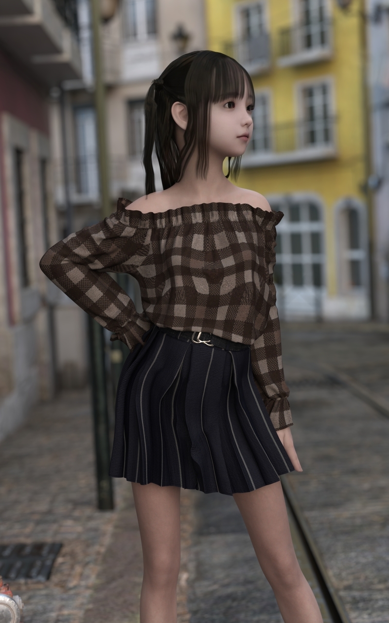 #DazStudio#3DCG#少女#オリジナル#Photoreal