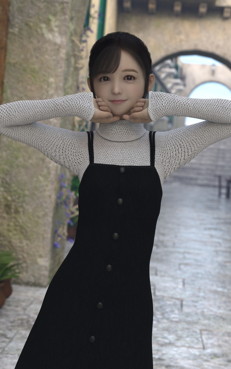 #DazStudio#3DCG#少女#オリジナル#Photoreal