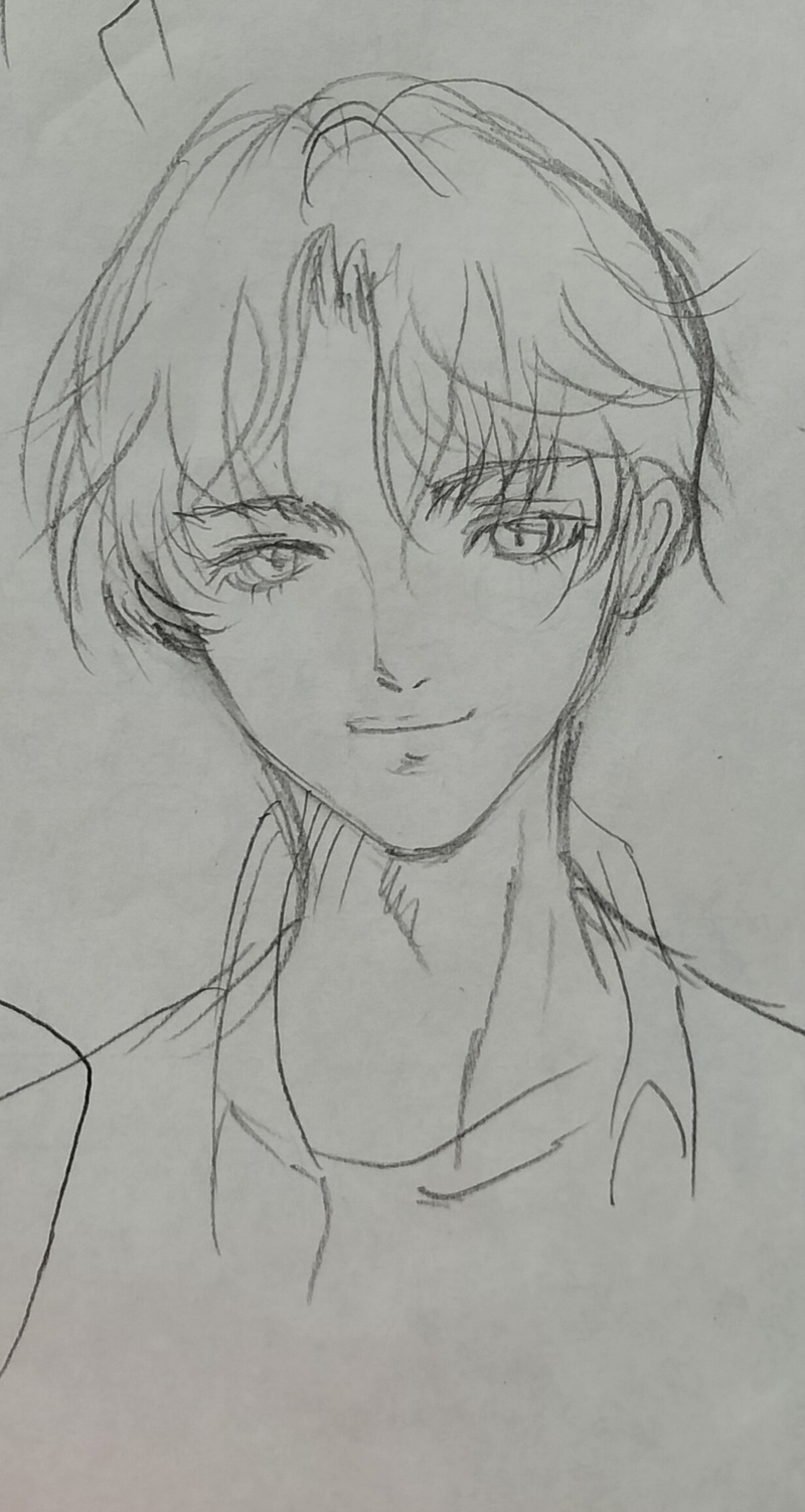 #恋と深空二次創作#恋と深空ホムラ#らくがき