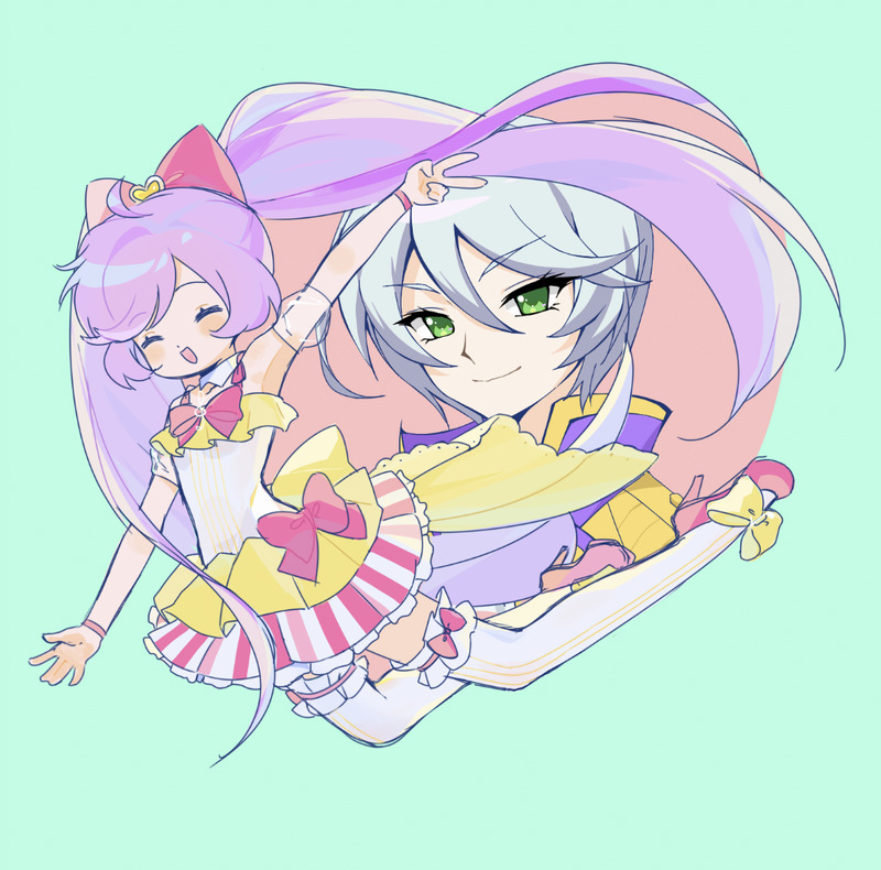 #プリパラ#紫京院ひびき#真中らぁら